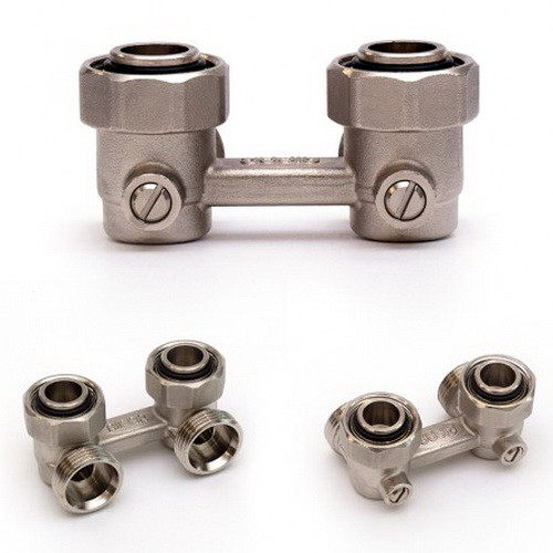 Узел нижнего подключения RIFAR двойной угловой G 3/4" Узел нижнего подключения RIFAR двойной угловой G 3/4"