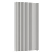 Стальной трубчатый радиатор отопления Empatiko Takt LR2-712-1750 Cream Grey