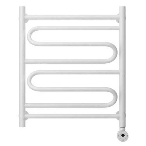 Электрический полотенцесушитель Стилье Формат 22 600х500 правый, матовый белый