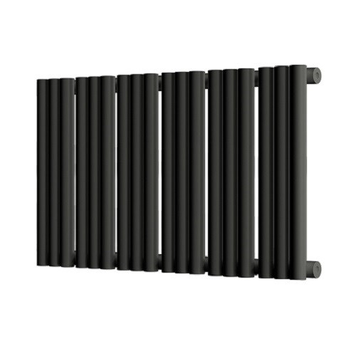 Стальной трубчатый радиатор отопления Empatiko Takt S1-712-300 Coal Black