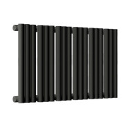 Стальной трубчатый радиатор отопления Empatiko Takt S1-712-300 Coal Black