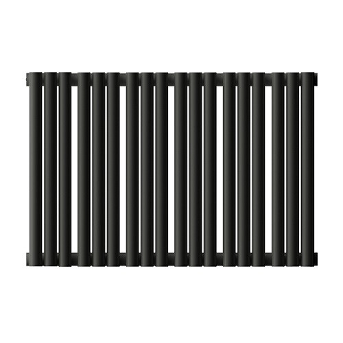 Стальной трубчатый радиатор отопления Empatiko Takt S1-712-300 Coal Black