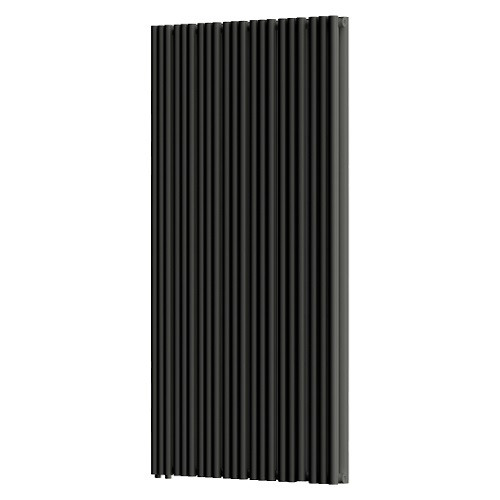 Стальной трубчатый радиатор отопления Empatiko Takt LR2-832-2000 Coal Black