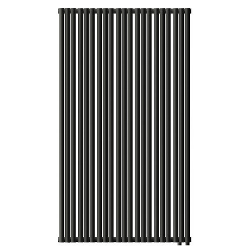 Стальной трубчатый радиатор отопления Empatiko Takt LR2-832-2000 Coal Black