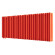 Стальной трубчатый радиатор отопления Empatiko Takt LR2-1072-300 Scarlet Red
