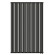 Стальной трубчатый радиатор отопления Empatiko Takt LR2-952-2000 Coal Black