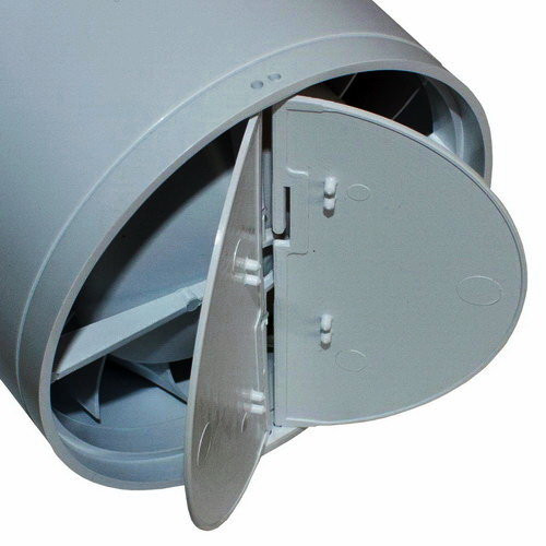 Бытовой вентилятор MMotors JSC MM-P 01-сверхмощный, пластик гнутый, серебро