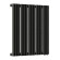 Стальной трубчатый радиатор отопления Empatiko Takt R1-592-500 Coal Black