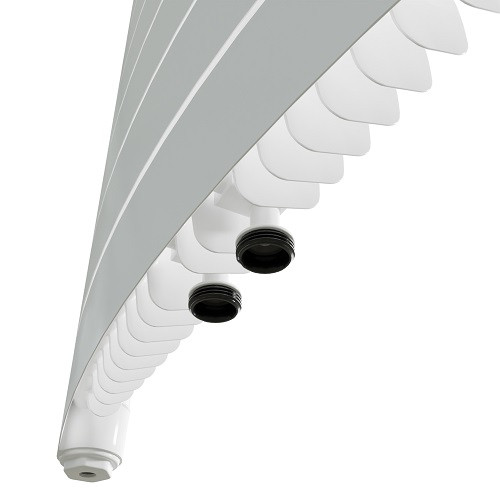 Биметаллический радиатор отопления Rifar Convex Ventil 500-18 Белый Биметаллический радиатор отопления Rifar Convex Ventil 500-18 Белый