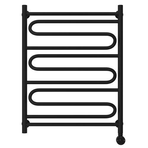 Электрический полотенцесушитель Стилье Формат 22 800х600 правый, матовый чёрный 