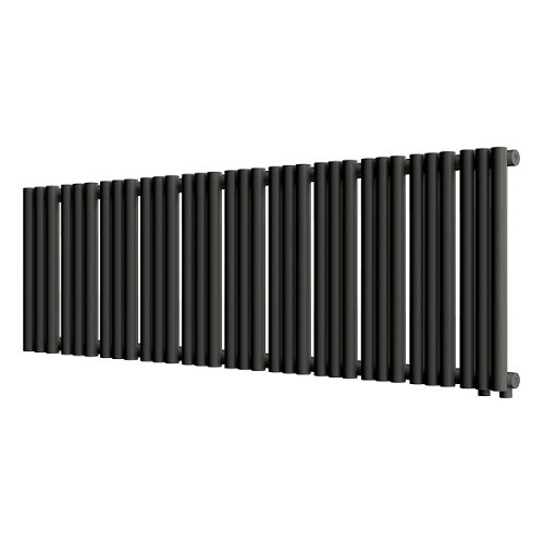 Стальной трубчатый радиатор отопления Empatiko Takt R1-1312-300 Coal Black