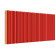 Стальной трубчатый радиатор отопления Empatiko Takt S2-2032-500 Scarlet Red 