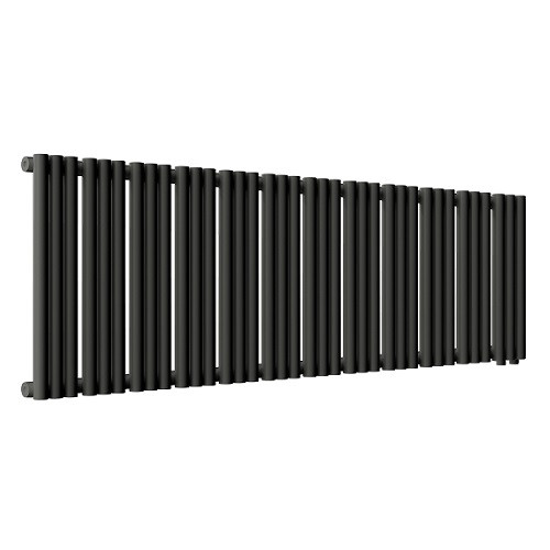 Стальной трубчатый радиатор отопления Empatiko Takt R1-1432-300 Coal Black