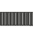 Стальной трубчатый радиатор отопления Empatiko Takt R1-1552-300 Coal Black