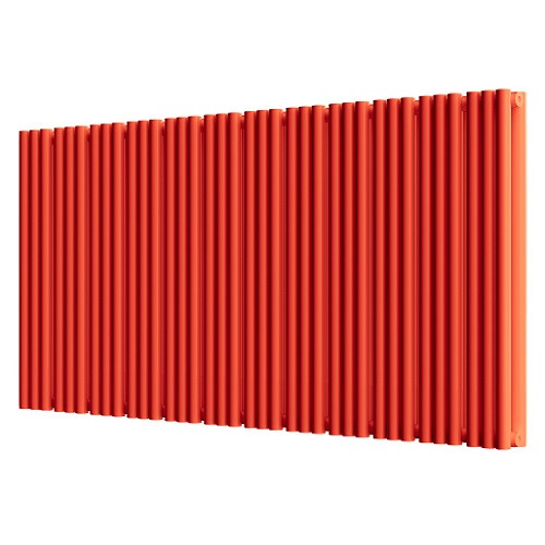 Стальной трубчатый радиатор отопления Empatiko Takt S2-1432-500 Scarlet Red 