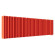 Стальной трубчатый радиатор отопления Empatiko Takt LR2-1672-300 Scarlet Red