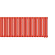 Стальной трубчатый радиатор отопления Empatiko Takt LR2-1672-300 Scarlet Red