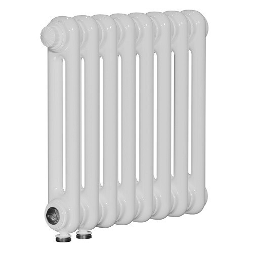 Стальной трубчатый радиатор отопления Rifar Tubog Ventil 2037 DV1 46 секций RAL 9016