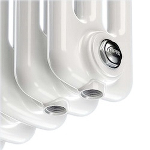 Стальной трубчатый радиатор отопления Rifar Tubog Ventil 3180 DV1 12 секций RAL 9016 Стальной трубчатый радиатор отопления Rifar Tubog Ventil 3180 DV1 12 секций RAL 9016