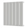 Стальной трубчатый радиатор отопления Empatiko Takt S1-712-500 Cream Grey