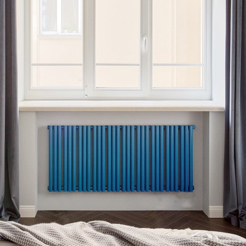 Стальной трубчатый радиатор отопления Empatiko Takt S1-712-2000 Evening Blue Стальной трубчатый радиатор отопления Empatiko Takt S1-712-2000 Evening Blue