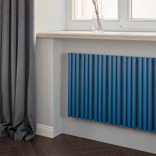 Стальной трубчатый радиатор отопления Empatiko Takt R1-1072-500 Evening Blue