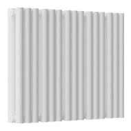 Стальной трубчатый радиатор отопления Empatiko Takt S2-592-300 Silk White