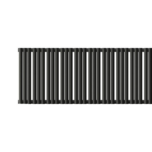 Стальной трубчатый радиатор отопления Empatiko Takt S1-1672-300 Coal Black