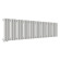 Стальной трубчатый радиатор отопления Empatiko Takt L1-1072-200 Cream Grey