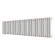 Стальной трубчатый радиатор отопления Empatiko Takt L1-1072-200 Cream Grey