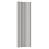 Стальной трубчатый радиатор отопления Empatiko Takt S2-592-2000 Cream Grey