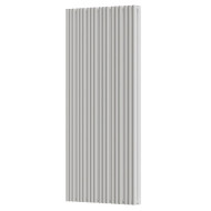 Стальной трубчатый радиатор отопления Empatiko Takt S2-712-2000 Cream Grey 