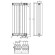 Стальной трубчатый радиатор отопления Empatiko Takt LR2-1072-300 Mild White