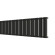 Стальной трубчатый радиатор отопления Empatiko Takt S1-2032-300 Coal Black