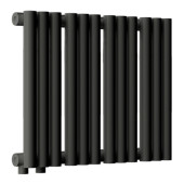 Стальной трубчатый радиатор отопления Empatiko Takt L1-472-300 Coal Black