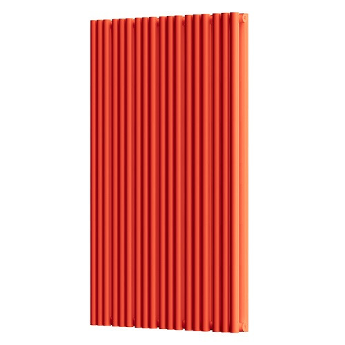 Стальной трубчатый радиатор отопления Empatiko Takt S2-712-1750 Scarlet Red 