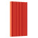 Стальной трубчатый радиатор отопления Empatiko Takt S2-712-1750 Scarlet Red 