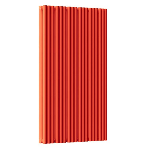 Стальной трубчатый радиатор отопления Empatiko Takt S2-712-1750 Scarlet Red 