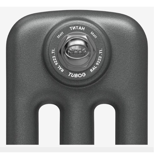 Стальной трубчатый радиатор отопления Rifar Tubog Ventil 3037 DV1 16 секций Титан Стальной трубчатый радиатор отопления Rifar Tubog Ventil 3037 DV1 16 секций Титан