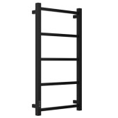 Электрический полотенцесушитель Стилье Формат 26 800х400, левый, чёрный Электрический полотенцесушитель Стилье Формат 26 800х400, левый, чёрный