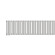 Стальной трубчатый радиатор отопления Empatiko Takt L1-1552-200 Cream Grey