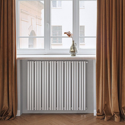 Стальной трубчатый радиатор отопления Empatiko Takt S2-1072-2000 Cream Grey  Стальной трубчатый радиатор отопления Empatiko Takt S2-1072-2000 Cream Grey