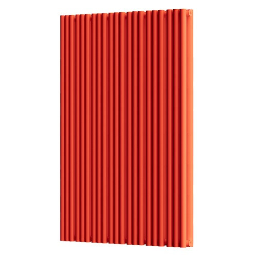 Стальной трубчатый радиатор отопления Empatiko Takt S2-832-1750 Scarlet Red 