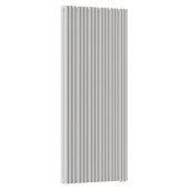 Стальной трубчатый радиатор отопления Empatiko Takt LR2-712-2000 Cream Grey 