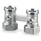 Узел нижнего подключения TE-CA двойной прямой G 3/4"