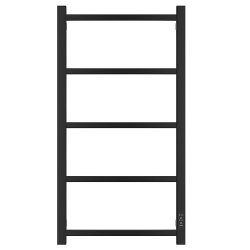 Электрический полотенцесушитель Стилье Формат 26 800х400, правый, матовый чёрный Электрический полотенцесушитель Стилье Формат 26 800х400, правый, матовый чёрный