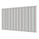 Стальной трубчатый радиатор отопления Empatiko Takt S1-1432-500 Cream Grey