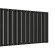 Стальной трубчатый радиатор отопления Empatiko Takt R1-1912-500 Coal Black