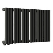 Стальной трубчатый радиатор отопления Empatiko Takt L1-712-300 Coal Black