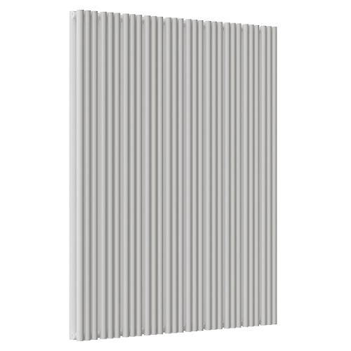 Стальной трубчатый радиатор отопления Empatiko Takt S2-1192-2000 Cream Grey 